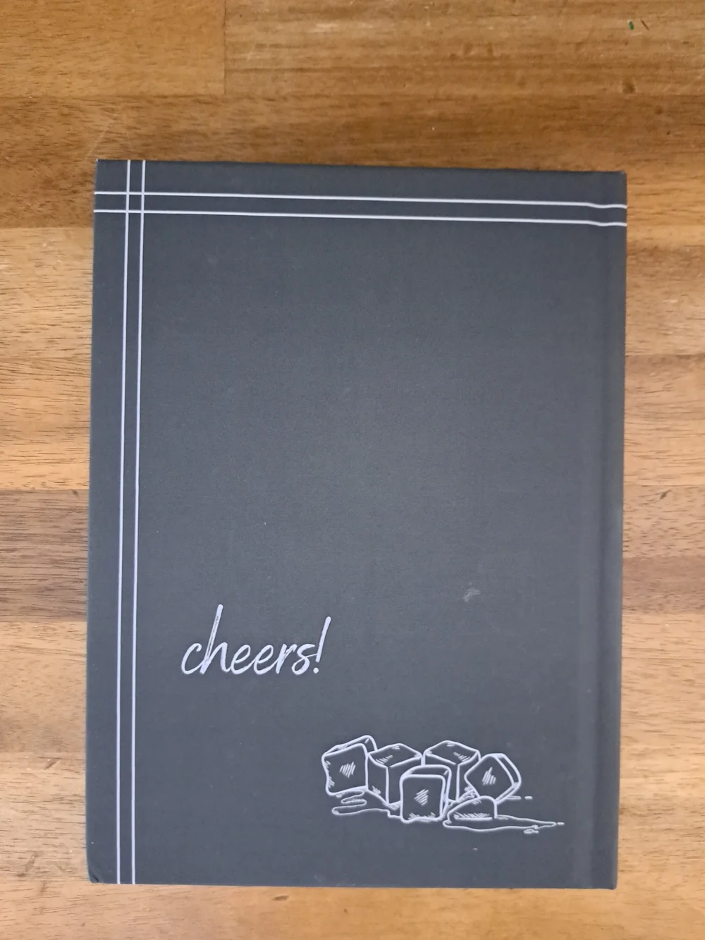 Serve & Sip (Cocktail Recipe Book) - Black